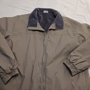 Columbia fleece lined men's jacket